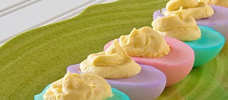 Recipe: Dyed Deviled Eggs