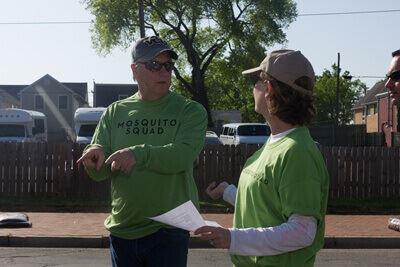 Participants on Mosquito Squad Service Day