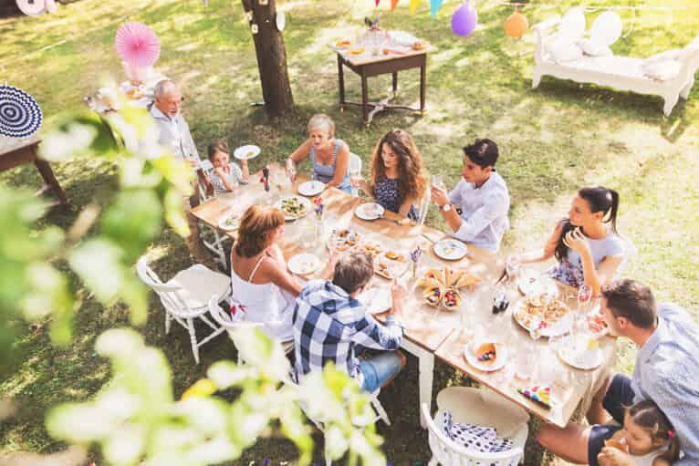 Backyard BBQ Scene