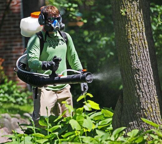 a photo of a mosquito squad tech