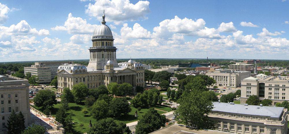 View of Springfield, IL