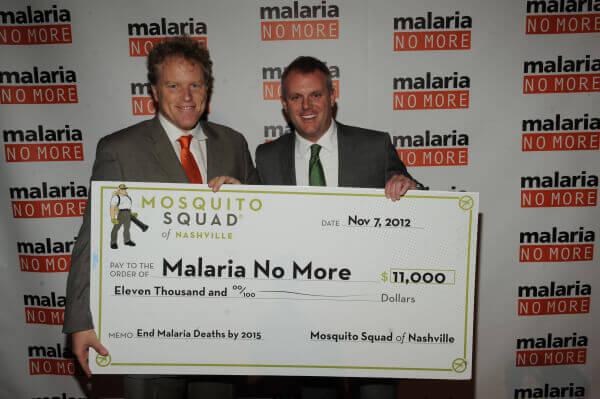 $11,000 Check for Malaria No More