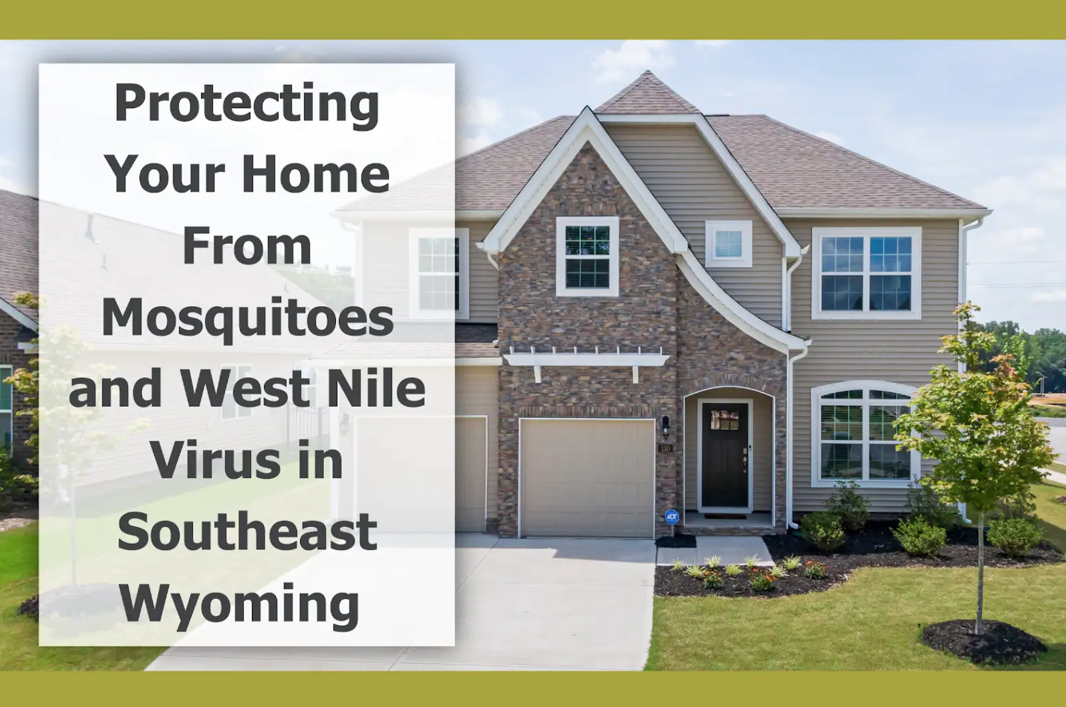 Protecting Your Home From Mosquitoes and West Nile Virus in Southeast Wyoming